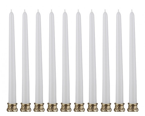Набор из 10 свечей декоративных 348-377