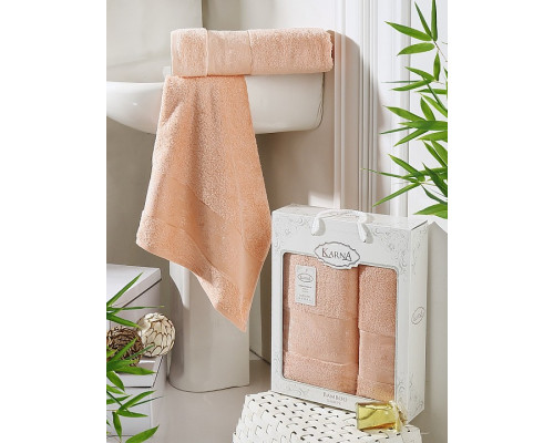 Набор из 2 полотенец для ванной PANDORA