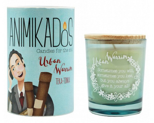 Свеча ароматическая (9.1 см) Animikados Urban warrior VV007JEAMGB