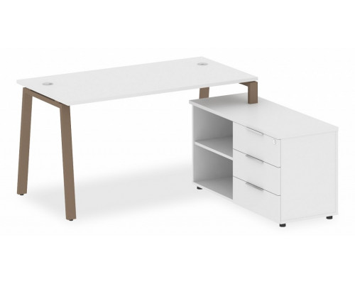 Стол письменный Metal System БА.РС-СТС-2.3 (R)