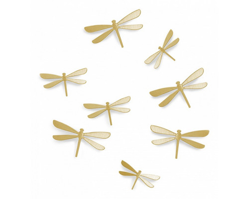 Набор фигур настенных (7x1.5x14 см) Wallflutter 1013366-104