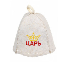 Шапка для бани универсальная Царь