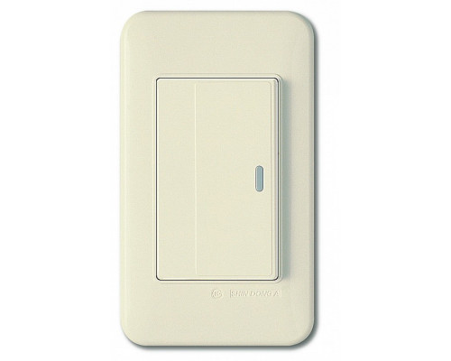 Выключатель одноклавишный Imex 70 Wide Ivory WSN 0321