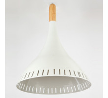 Подвесной светильник Eurosvet Пинеро 50074/1 белый/светлое дерево