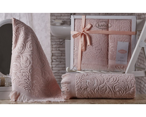 Набор из 2 полотенец для ванной ESRA