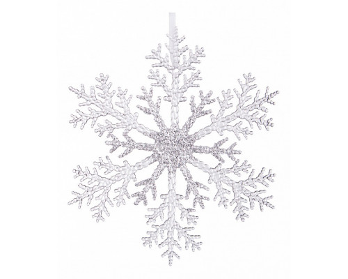 Елочная игрушка (32 см) Снежинка 788-072
