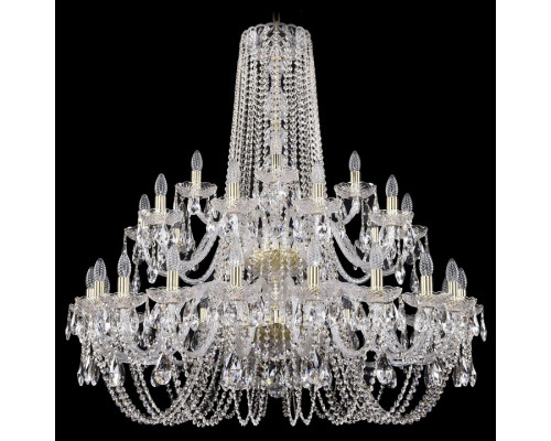 Подвесная люстра Bohemia Ivele Crystal 1402 1402/20+10+5/400/2d/G