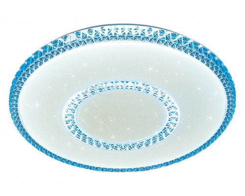 Накладной светильник Ambrella Orbital Crystal F99 BL 96W D500