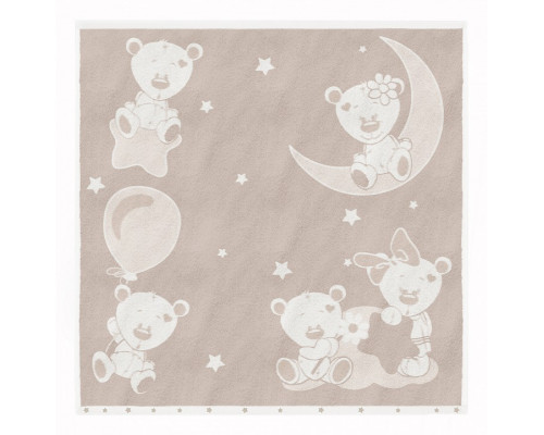 Полотенце детское (100x100 см) Дружба Мишек