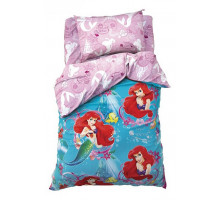 Постельное белье полутораспальное Принцессы: Русалочка Ариель
