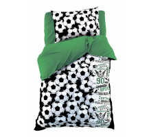 Постельное белье полутораспальное Футбольный мяч