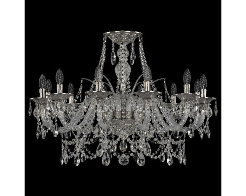 Подвесная люстра Bohemia Ivele Crystal 1611 16111/12/300 Ni