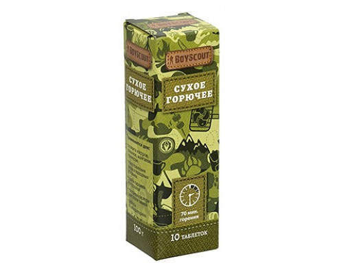 Набор из 10 брикетов для розжига (3.5х3.5х13.5 см) Boyscout 61040
