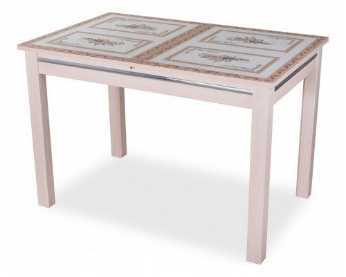 Стол обеденный Вальс-1 со стеклом