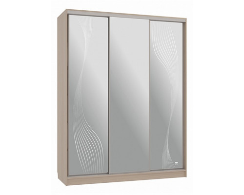 Шкаф-купе Бассо 4-600 волны 1