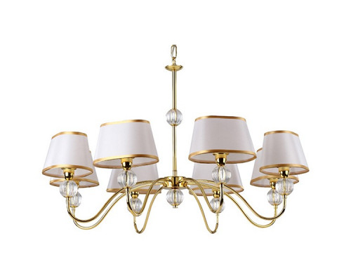 Подвесная люстра Arte Lamp White Hall A4021LM-8GO