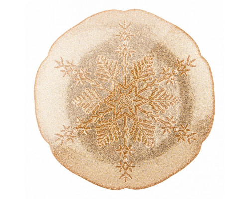 Тарелка плоская (21 см) Snowflake