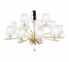 Подвесная люстра Ideal Lux Pegaso PEGASO SP12 OTTONE SATINATO