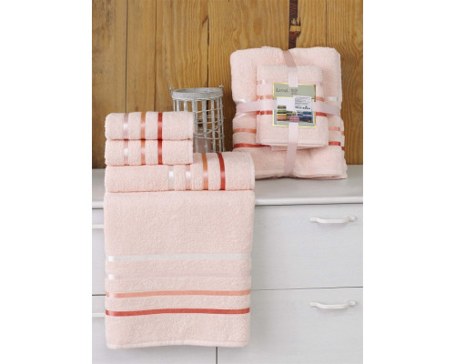 Набор из 4 полотенец для ванной BALE