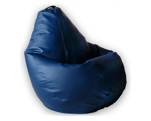 Кресло-мешок Синяя ЭкоКожа 3XL