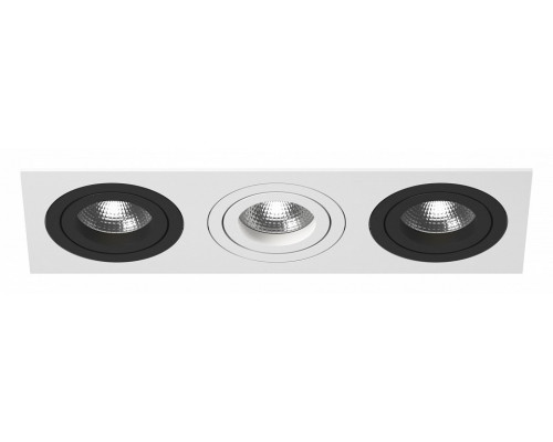 Встраиваемый светильник Lightstar Intero 16 double quadro i536070607