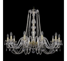 Подвесная люстра Bohemia Ivele Crystal 1402 1402/10/360/G