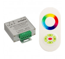 Контроллер-регулятор цвета RGB с пультом ДУ Arlight LN-RF5B LN-RF5B-Sens White (12-24V,180-360W)