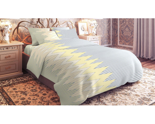 Постельное белье полутораспальное Зигзаг