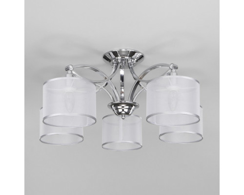 Потолочная люстра Eurosvet Fabiola 60109/5 хром