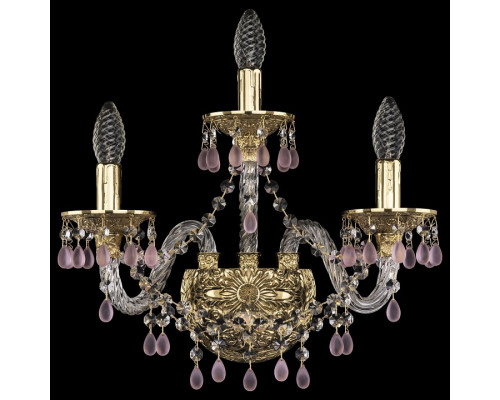 Бра Bohemia Ivele Crystal 1611 16110B/2+1/165 G V7010