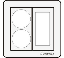 Рамка на 2 поста Imex Компоненты-Комбинации WST 2033