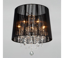 Подвесной светильник Eurosvet Allata 2045/5 хром/черный