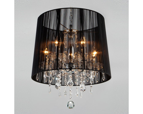 Подвесной светильник Eurosvet Allata 2045/5 хром/черный