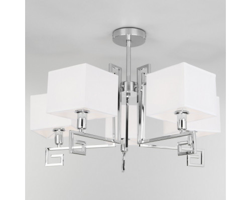 Люстра на штанге Eurosvet Alma 60115/5 хром