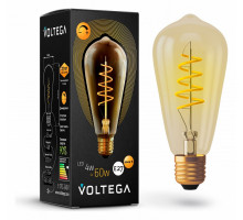 Лампа светодиодная Voltega ST64 E27 4Вт 2000K 