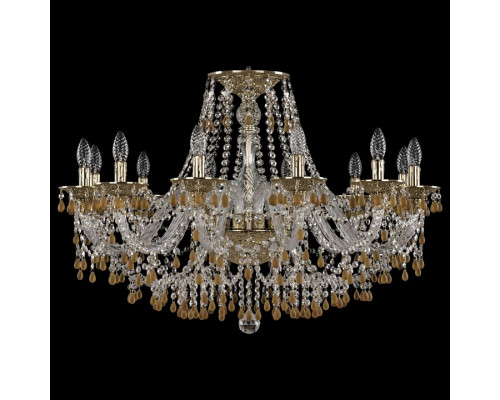 Подвесная люстра Bohemia Ivele Crystal 1610 16110/12/300 G V1003