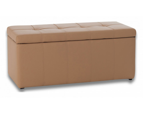 Банкетка-сундук Лонг бежевая