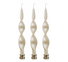 Набор из 3 свечей декоративных (27 см)  348-306