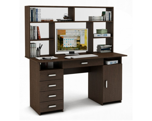 Стол компьютерный Лайт-8Я СН