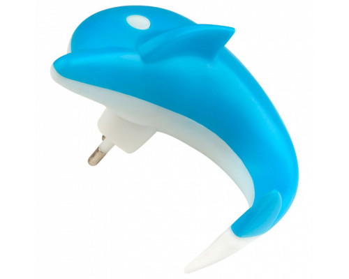 Ночник Uniel DTL-301 DTL-301-Дельфин/Blue/4LED/0,5W