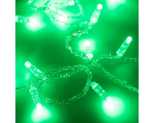 Гирлянда нить [10 м] String ARD-STRING-CLASSIC-10000-CLEAR-100LED-STD GREEN (230V, 7W)