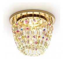 Встраиваемый светильник Ambrella Crystal K2075 K2075 G/PR