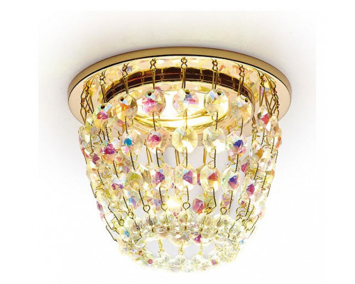 Встраиваемый светильник Ambrella Crystal K2075 K2075 G/PR