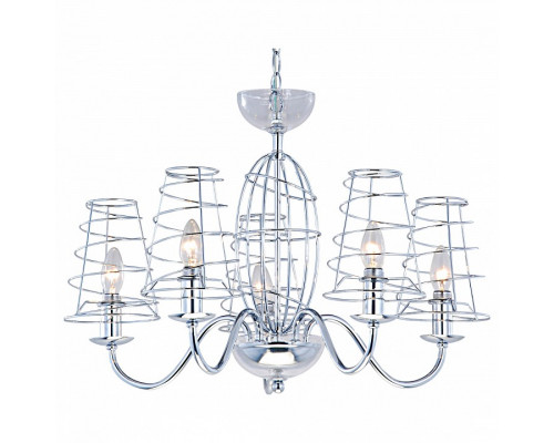 Подвесная люстра Arte Lamp Cage A4320LM-5CC
