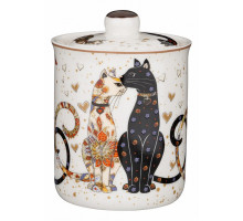 Банка для пищевых продуктов (7.5x9.5 см) Парижские Коты 104-837