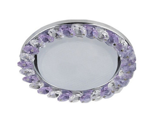 Встраиваемый светильник Эра DK85 DK85 CH/WH+PU