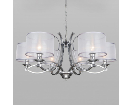 Потолочная люстра Eurosvet Fabiola 60124/6 хром Smart