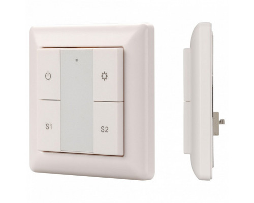 Панель-диммера клавишная накладная Arlight Intelligent DALI-223-1G-2S-IN (BUS)