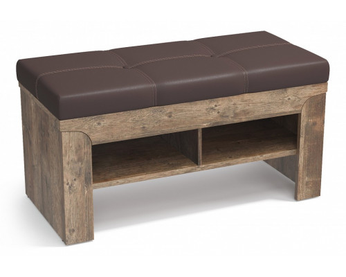 Банкетка-стеллаж для обуви Лючия 33.21