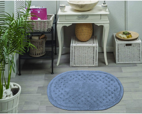 Набор из 2 ковриков для ванной Debora S.197синий